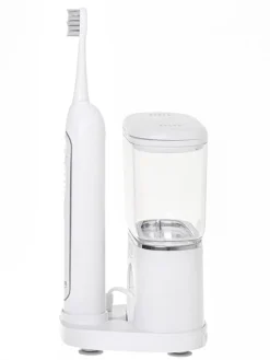 Adler Europe Zahn & Mundpflege<2-in-1-Schallzahnbürste mit Munddusche "AD 2180" in Weiß