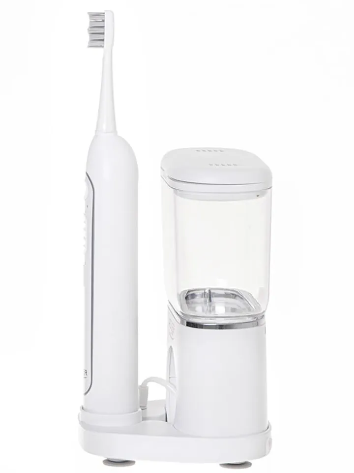 Adler Europe Zahn & Mundpflege<2-in-1-Schallzahnbürste mit Munddusche "AD 2180" in Weiß