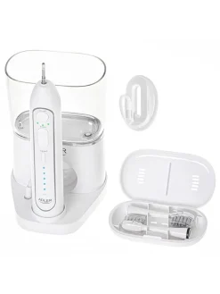 Adler Europe Zahn & Mundpflege<2-in-1-Schallzahnbürste mit Munddusche "AD 2180" in Weiß