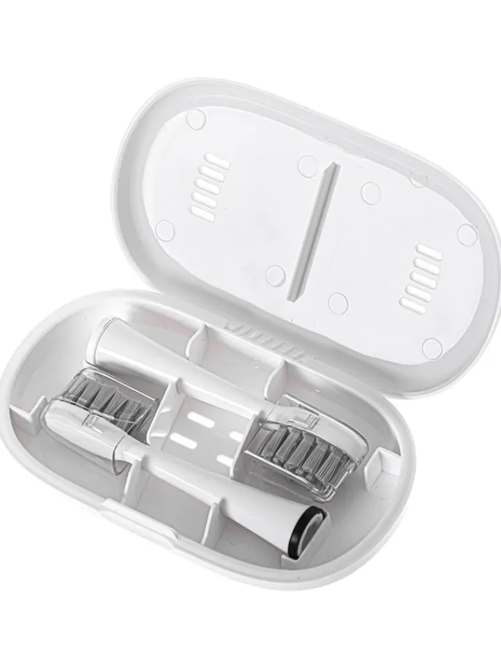 Adler Europe Zahn & Mundpflege<2-in-1-Schallzahnbürste mit Munddusche "AD 2180" in Weiß