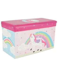 Bieco Spielwaren Sitzmöbel<2in1-Sitzbank "Einhorn" in Rosa