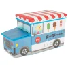 Bieco Spielwaren Sitzmöbel<2in1-Sitzbank "Icecream Truck" in Blau