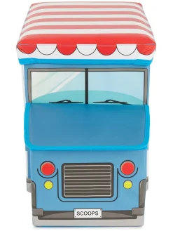 Bieco Spielwaren Sitzmöbel<2in1-Sitzbank "Icecream Truck" in Blau