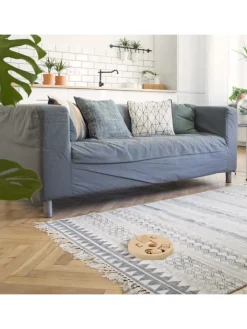 relaxdays Hunde<Intelligenzspielzeug in Natur