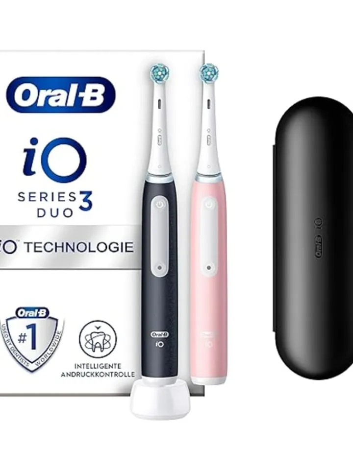 Oral-B Zahn & Mundpflege<iO Series 3n mit Handstück in Black & Pink