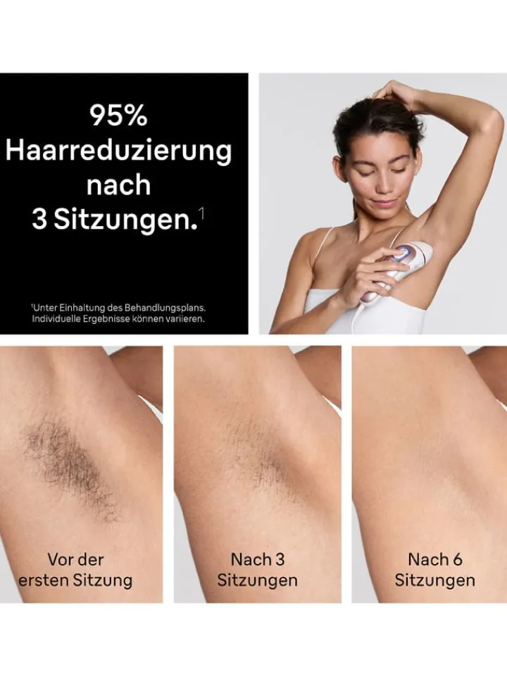 Braun Technik|Pflege & Gesundheit<IPL-Haarentferner "Skin i-expert Pro IPL PL7432" in Weiß/ Roségold