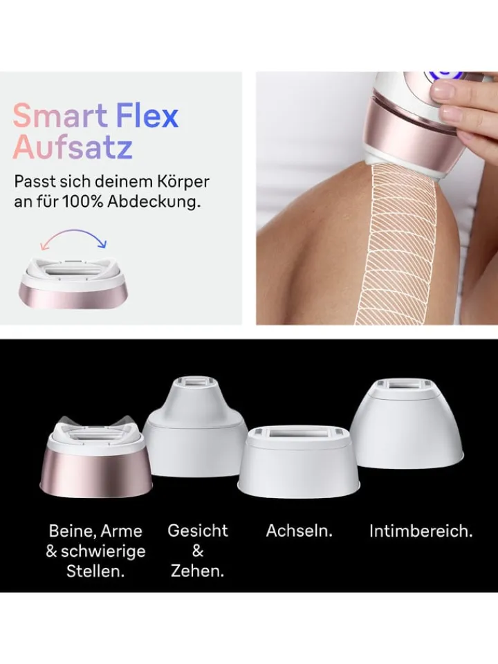 Braun Technik|Pflege & Gesundheit<IPL-Haarentferner "Skin i-expert Pro IPL PL7432" in Weiß/ Roségold