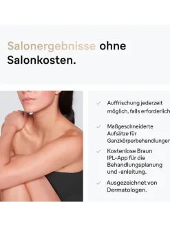 Braun Pflege & Gesundheit<IPL-Haarentfernungsgerät "Silk-expert Pro IPL PL5152" in Weiß/ Gold