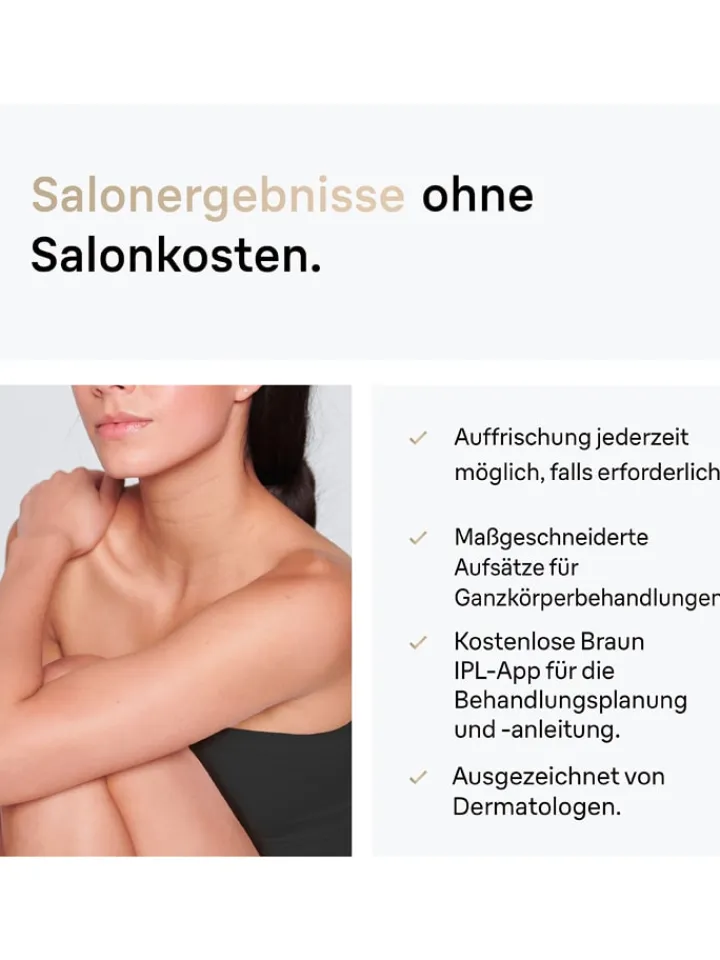 Braun Pflege & Gesundheit<IPL-Haarentfernungsgerät "Silk-expert Pro IPL PL5152" in Weiß/ Gold