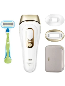 Braun Pflege & Gesundheit<IPL-Haarentfernungsgerät "Silk-expert Pro IPL PL5152" in Weiß/ Gold