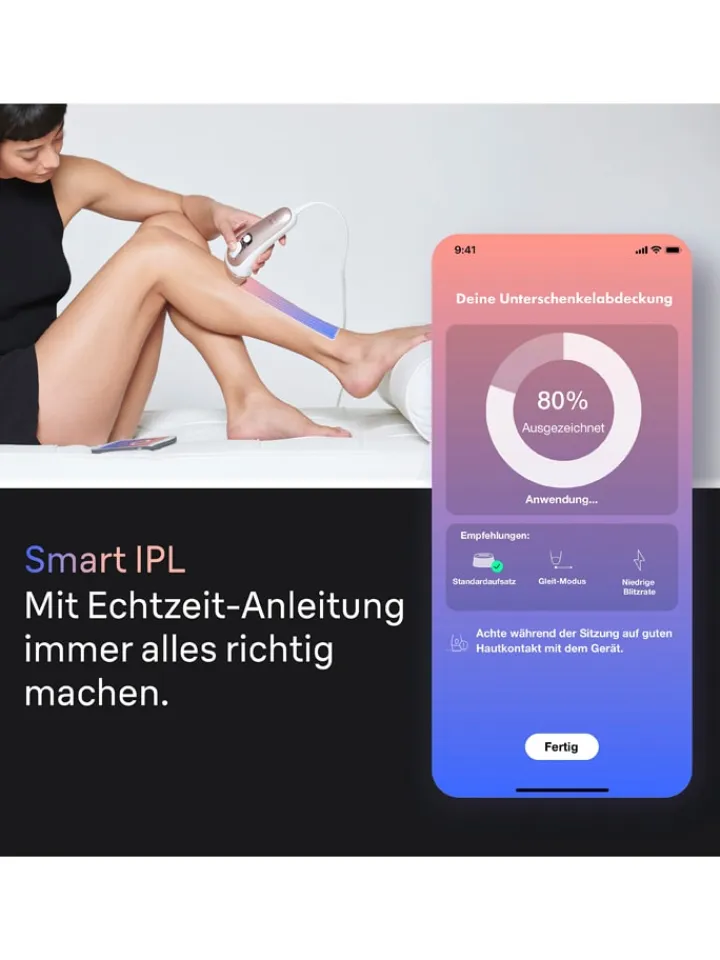 Braun Technik|Pflege & Gesundheit<IPL-Haarentfernungsgerät "Silk-expert Pro IPL PL7147" in Weiß/ Rosa