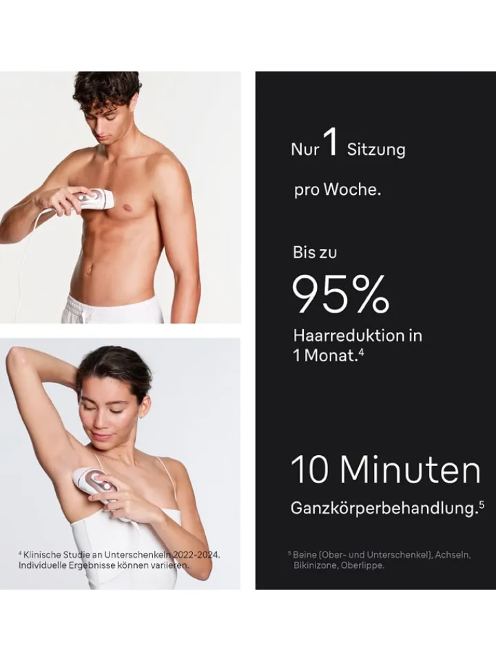 Braun Technik|Pflege & Gesundheit<IPL-Haarentfernungsgerät "Silk-expert Pro IPL PL7147" in Weiß/ Rosa