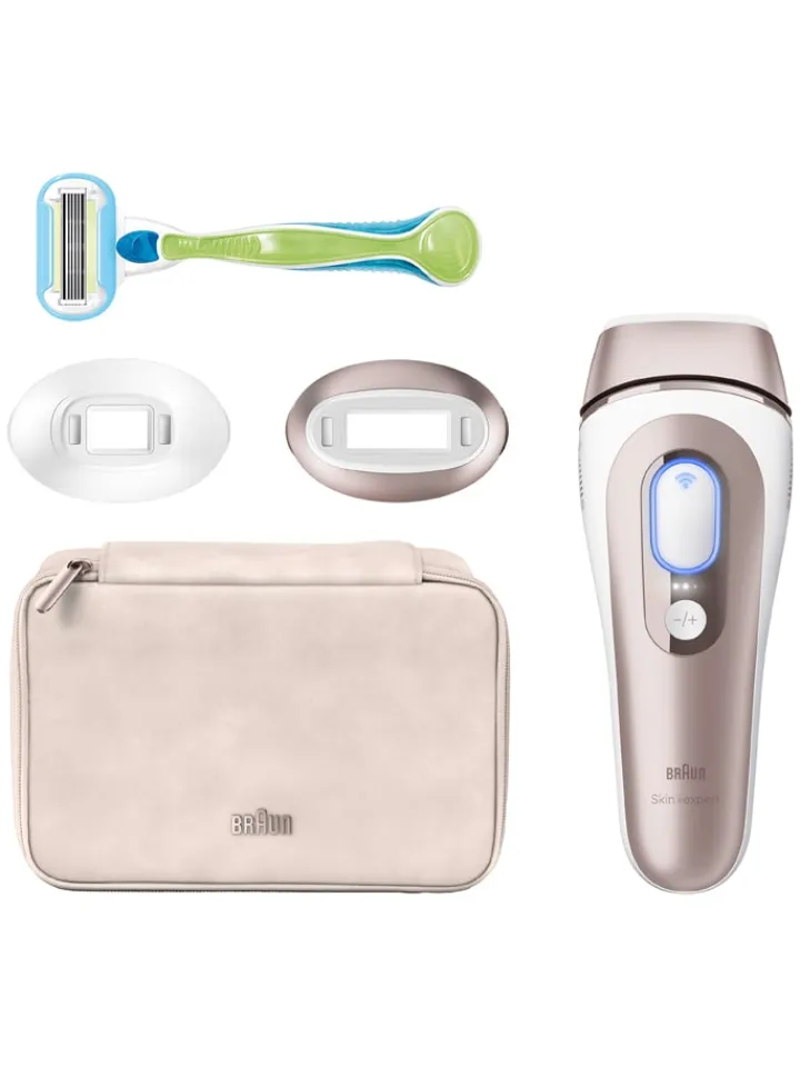 Braun Technik|Pflege & Gesundheit<IPL-Haarentfernungsgerät "Silk-expert Pro IPL PL7147" in Weiß/ Rosa