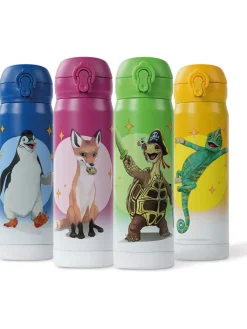 AWAVE Aufbewahren & Servieren<Isolierflasche ''Die Schule der Magischen Tiere'' in Gelb - 380 ml