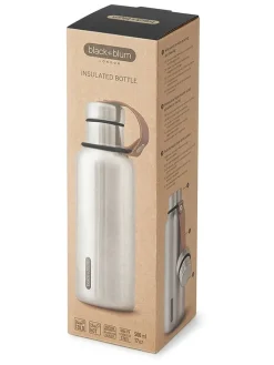 Black+Blum Aufbewahren & Servieren<Isolierflasche in Silber/ Schwarz - 500 ml