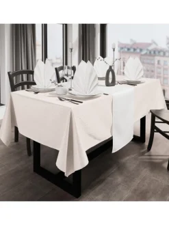REDBEST Tisch- & Küchentextilien<Jacquard, Baumwollmischung, Gewebt Tischdecke Alcona in creme