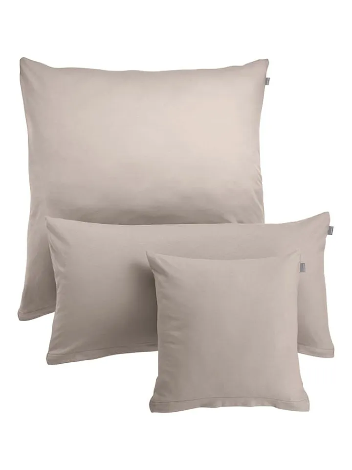 Schiesser Kissen & Kissenhüllen<Jersey-Kissenhülle "Jessi" in Taupe