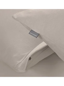 Schiesser Kissen & Kissenhüllen<Jersey-Kissenhülle "Jessi" in Taupe