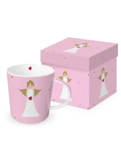 ppd Gedeckter Tisch<Jumbotasse ''Ela with Love'' in Rosa - 400 ml