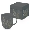 ppd Gedeckter Tisch<Jumbotasse ''Pure Meadow'' in Grau - 400 ml