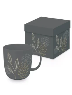 ppd Gedeckter Tisch<Jumbotasse ''Pure Meadow'' in Grau - 400 ml