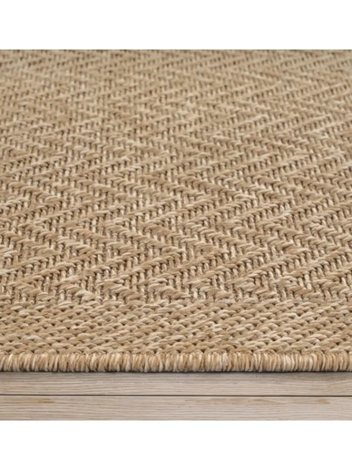 the carpet Teppiche & Fußmatten<Juteteppich Kansas G in Natur