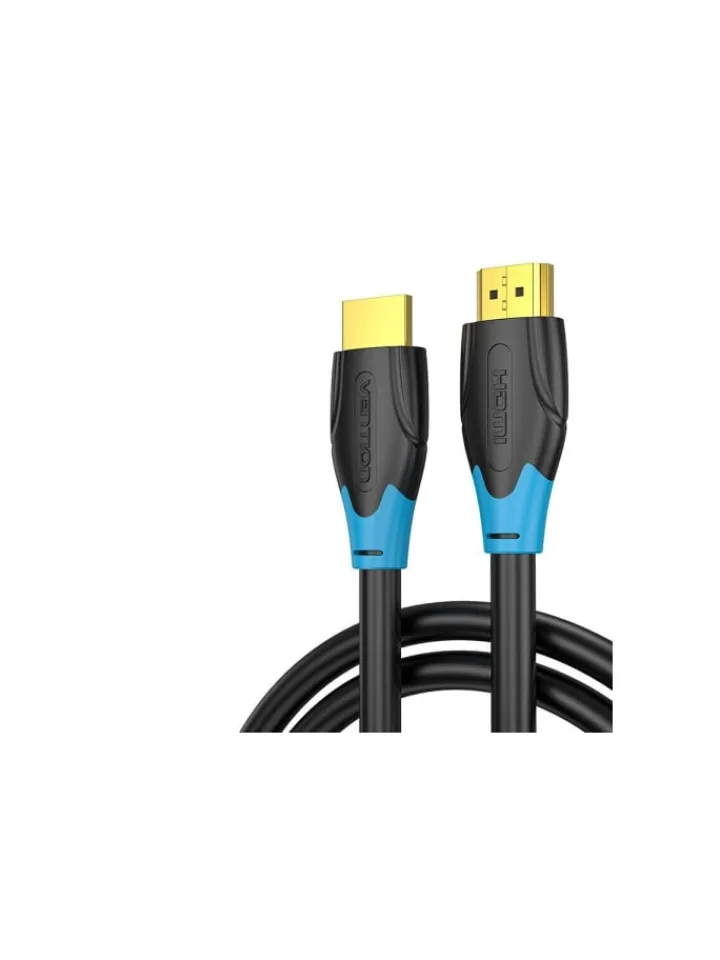 Wisam® Tablets, Konsolen & Elektronisches Spielzeug<Kabel HDMI 2.0 - 4K 60Hz, PVC, Aluminium 2m HDMI-Kabel (schwarz)