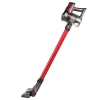 HKoenig Staubsauger<Kabelloser-Staubsauger 2 in 1 PowerClean UP620 in Rot