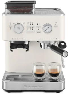KitchenAid Küchenelektronik<Kaffeehalbautomat "5KES6551" in Creme