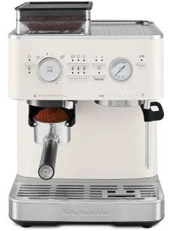 KitchenAid Küchenelektronik<Kaffeehalbautomat "5KES6551" in Creme