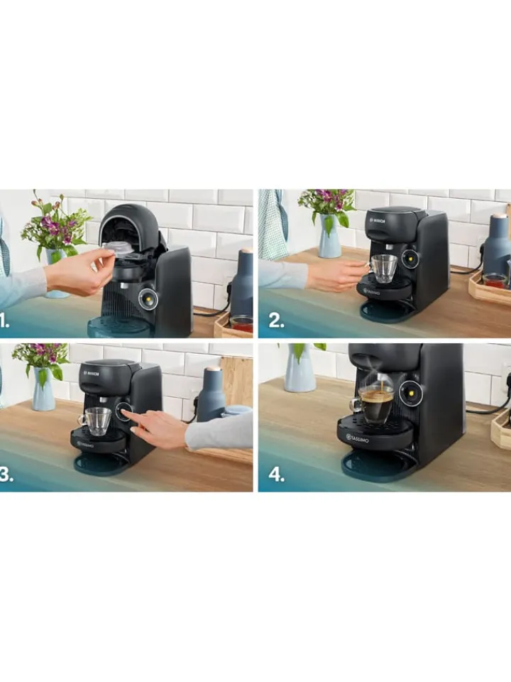 Bosch Kleingeräte Küchenelektronik<Kaffeepadmaschine "Tassimo - Finesse" in Schwarz