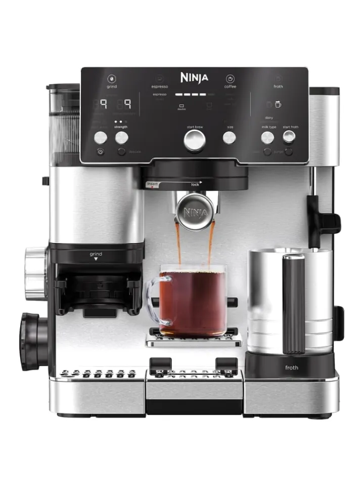 NINJA Küchenelektronik<Kaffeevollautomat Luxe Café Essential ES501EU in silber