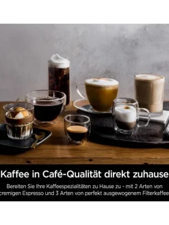NINJA Küchenelektronik<Kaffeevollautomat Luxe Café Essential ES501EU in silber