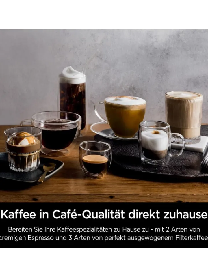 NINJA Küchenelektronik<Kaffeevollautomat Luxe Café Essential ES501EU in silber