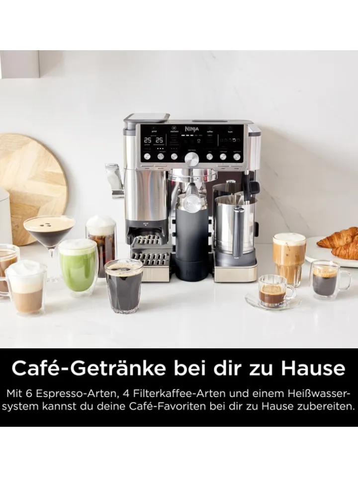 NINJA Küchenelektronik<Kaffeevollautomat Luxe Cafe Pro ES701EU in schwarz