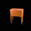 Beachtrekker Grillen<Kailua Cooler - Kühlbox, Kühlwagen, Getränkekühler, Orange