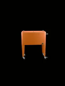 Beachtrekker Grillen<Kailua Cooler - Kühlbox, Kühlwagen, Getränkekühler, Orange