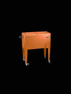 Beachtrekker Grillen<Kailua Cooler - Kühlbox, Kühlwagen, Getränkekühler, Orange