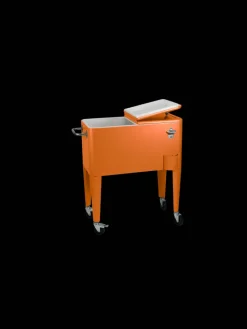 Beachtrekker Grillen<Kailua Cooler - Kühlbox, Kühlwagen, Getränkekühler, Orange