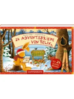 Coppenrath Adventskalender<Kalender - Brief-Adventskalenderbuch - 24 Adventsbriefe von Felix