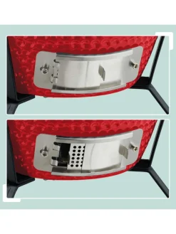 relaxdays Grillen<Kamado Grill in Rot - Ø 32 cm
