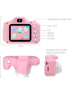 Techkidz Foto & Video<Kamera "EasyClick" in Rosa - ab 6 Jahren