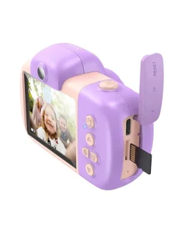 HOCO Foto & Video<Kamera für Kinder 600 mAh Full HD-Auflösung 1920x1080 2,4-Zoll in Pink