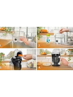Bosch Kleingeräte Küchenelektronik<Kapselmaschine "Tassimo Style" in Weiß