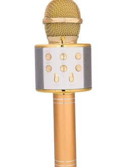 Techkidz Technikzubehör<Karaoke Mikrofon in Gold - ab 3 Jahren