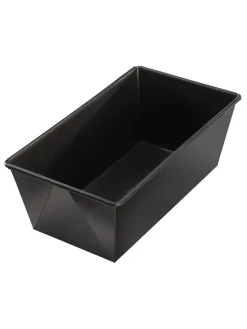Dr. Oetker Koch- & Backutensilien<Kastenform "Back Freude" in Schwarz - (B)20 x (H)7 x (T)11,5 cm
