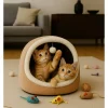 Paws&Whiskers Katzen<Katzenbett ''Alaska'' in Beige