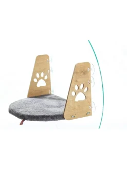Paws&Whiskers Katzen<Katzenbett in Grau