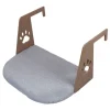Paws&Whiskers Katzen<Katzenbett ''Riana'' in Hellgrau - (L)52 x (B)35 cm