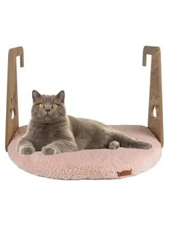 Paws&Whiskers Katzen<Katzenbett "Riana" in Rosa